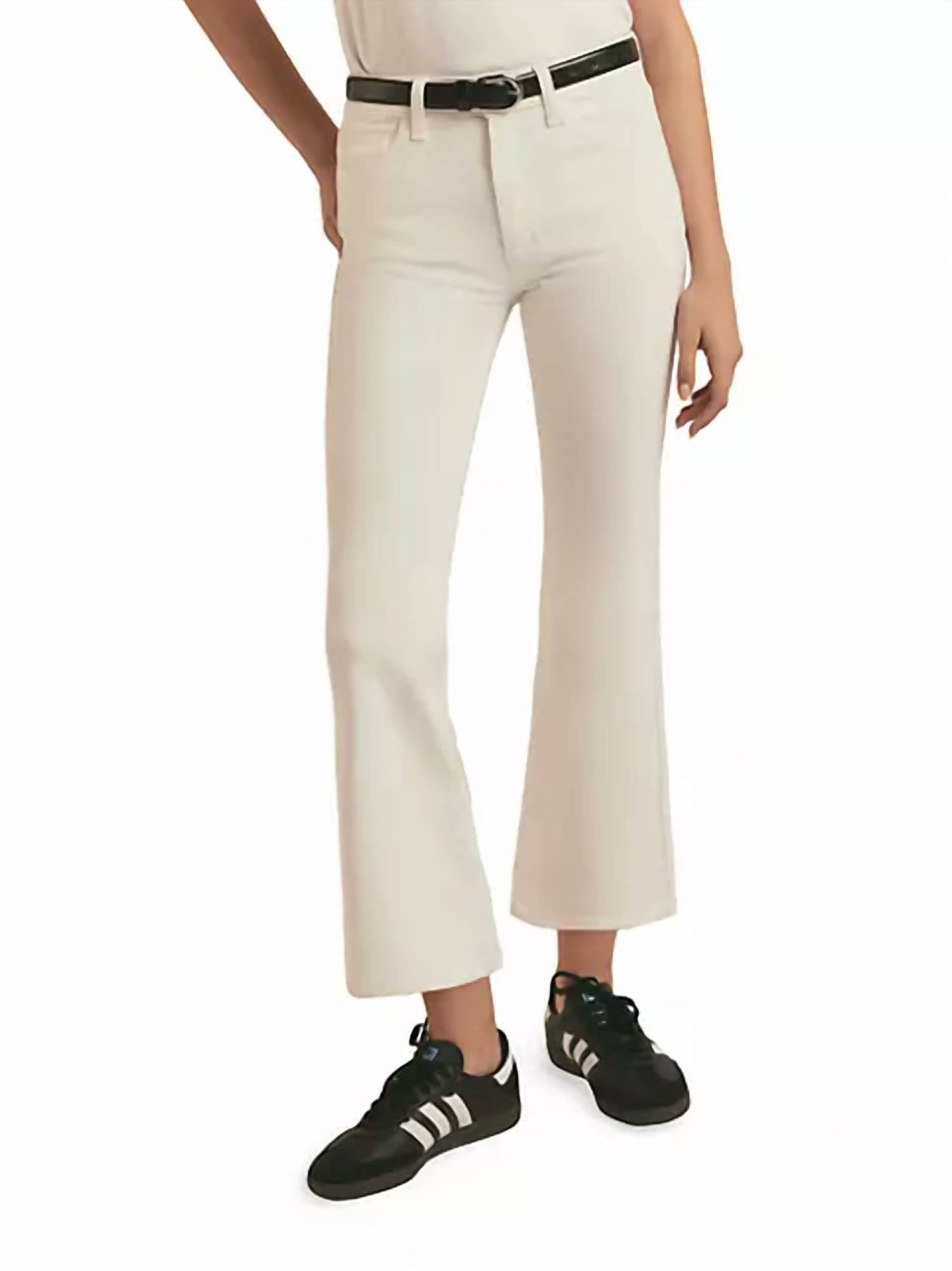 

Джинсы Erin Crop Bootcut в Лече Favorite Daughter, цвет leche