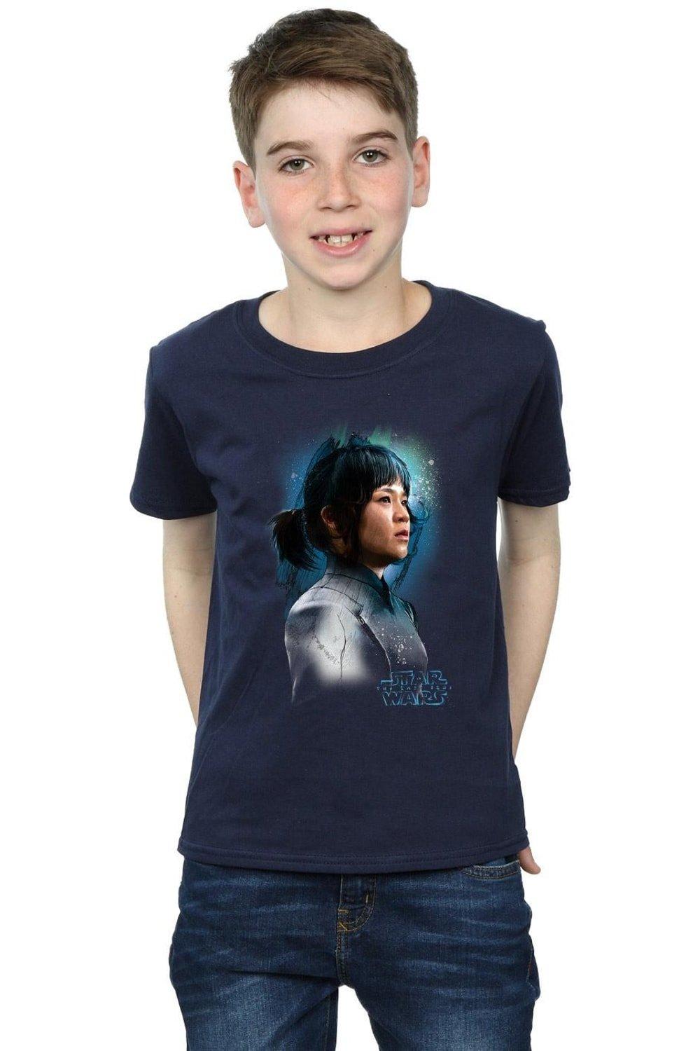 

Матовая футболка The Last Jedi Rose Tico Star Wars, темно-синий