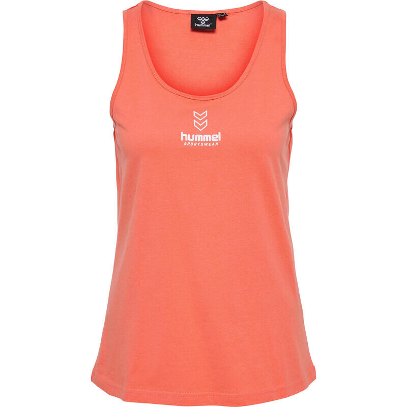 

Hmllgc Val Майка Женская спортивная футболка для отдыха HUMMEL, цвет rot