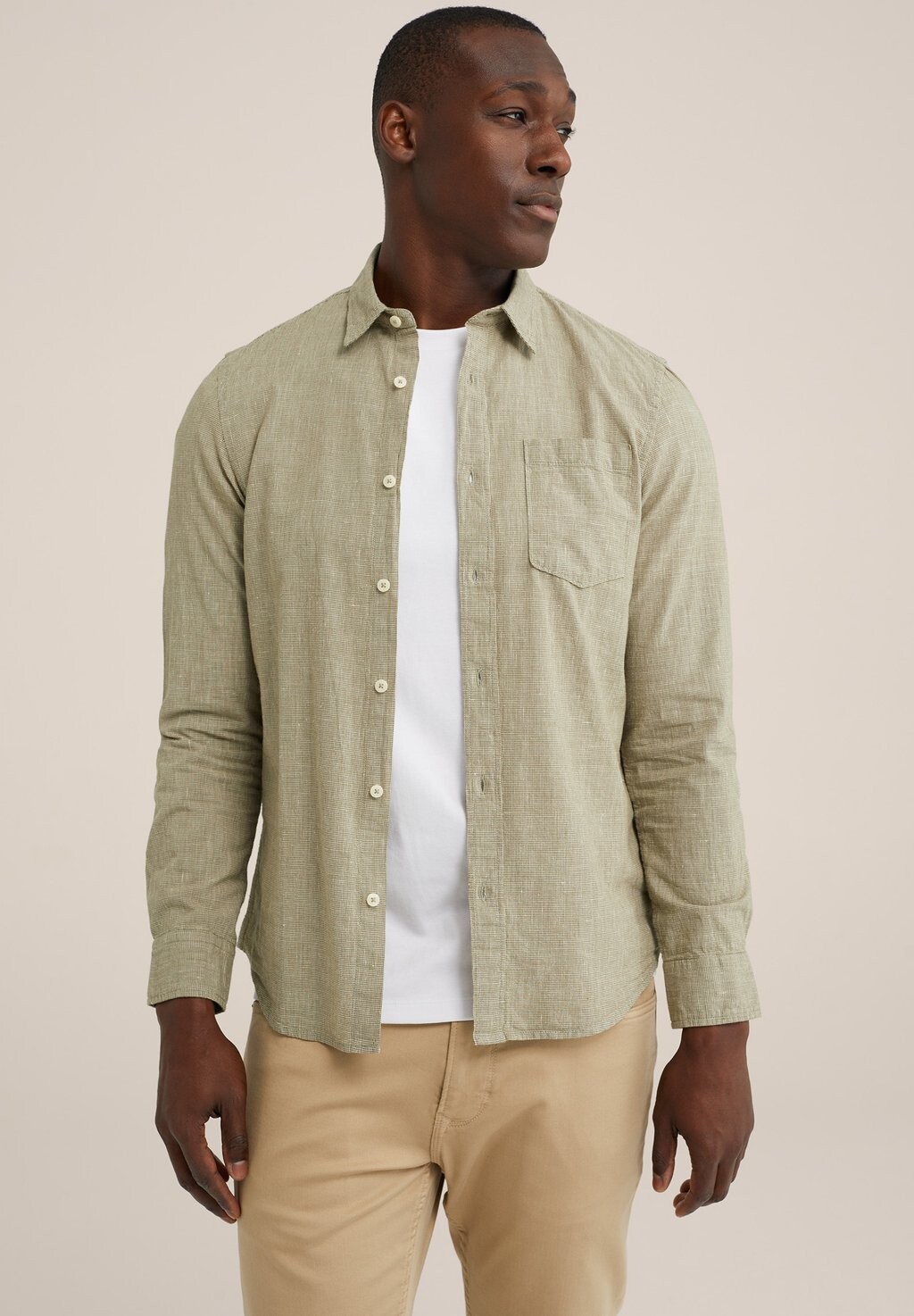 

Рубашка WE Fashion, цвет green