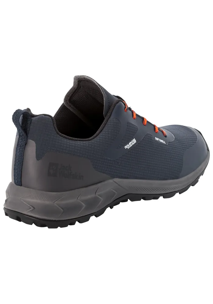 Уличная обувь Jack Wolfskin "WOODLAND SHELL TEXAPORE LOW M", синий — фото 4