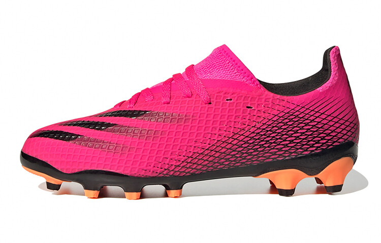 

X GHOSTED Детские футбольные бутсы Детские низкие розовые/черные Adidas