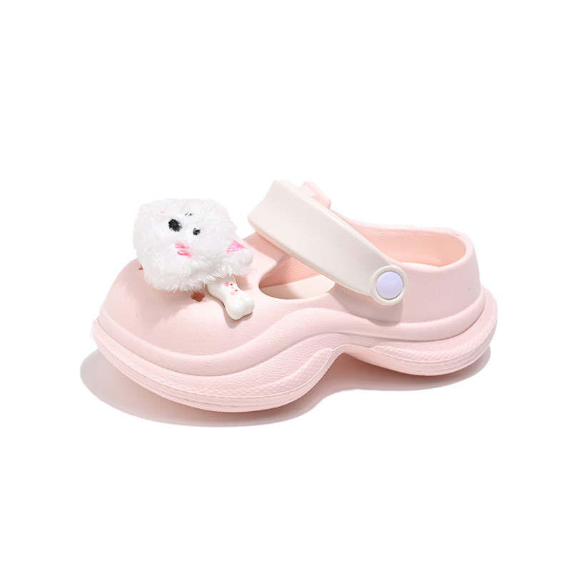 

Детские сандалии Wooden Rabbit, розовый/белый