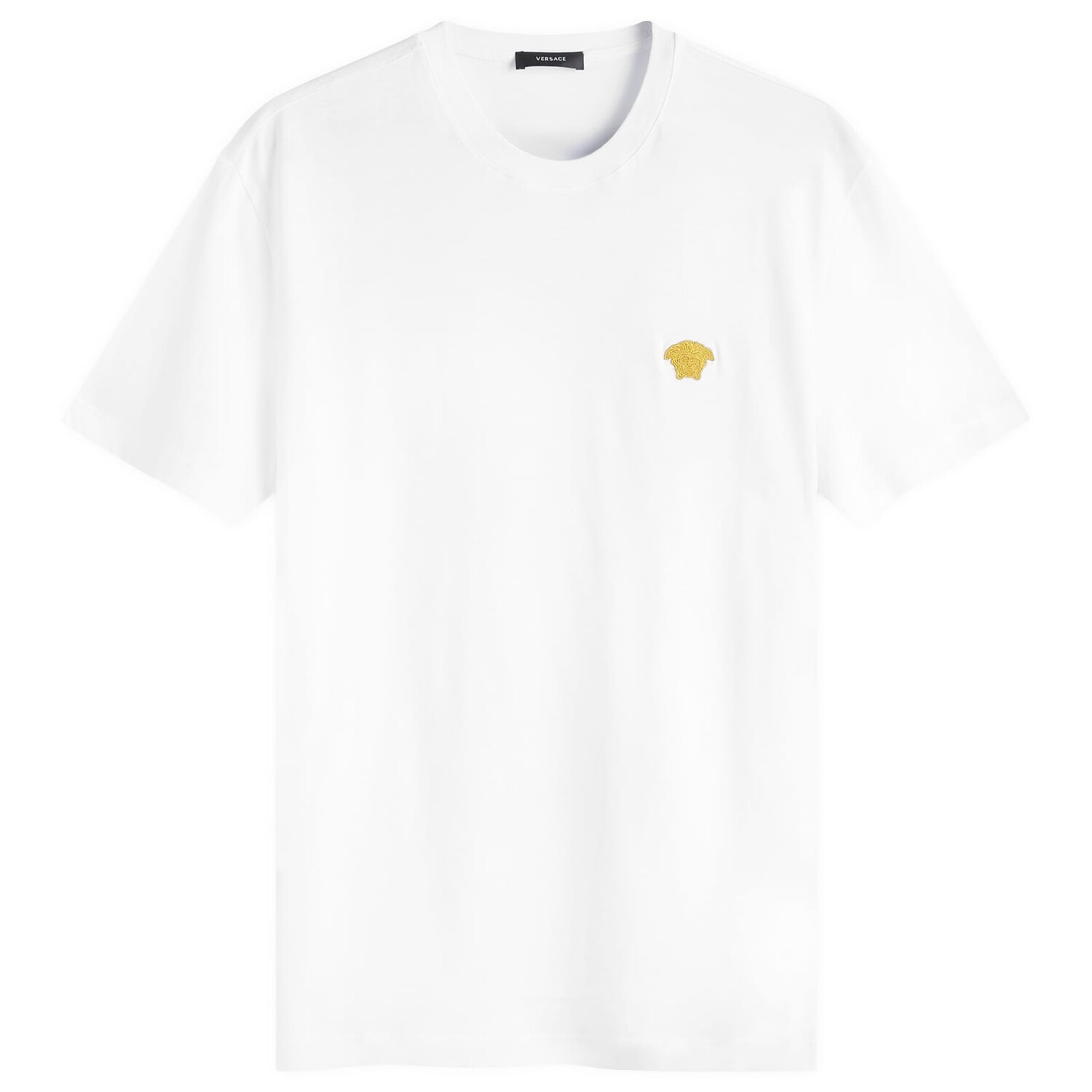 

Футболка Versace Embroidered Medusa Tee, белый