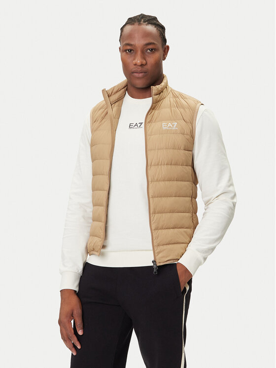 

Жилет regular fit 8NPQ06 PNGPZ U6171 Ea7 Emporio Armani, бежевый