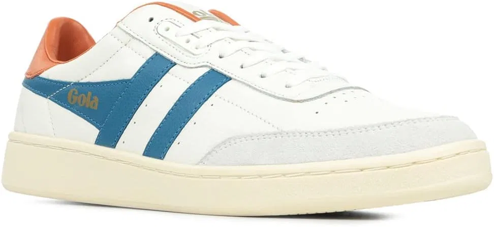 Кроссовки Gola Contact Leather CMB261ZE, White — фото 2