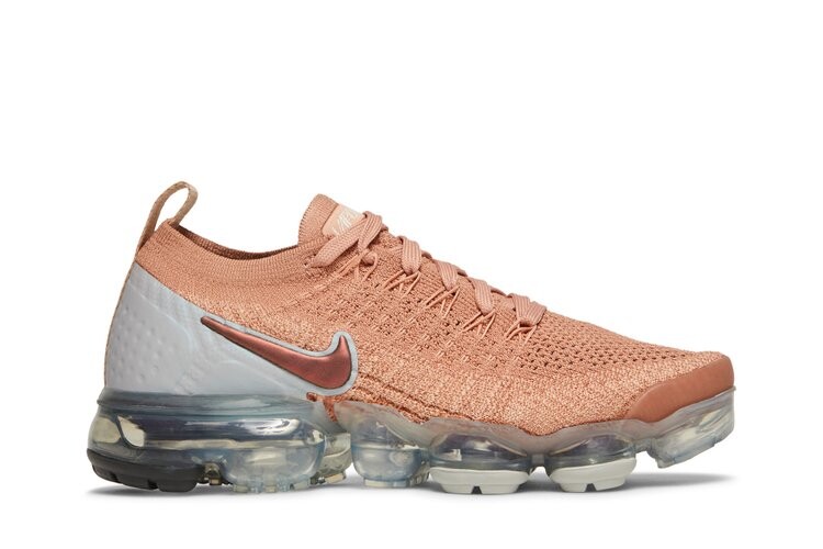 Кроссовки Nike Wmns Air VaporMax Flyknit 2 'Rose Gold', розовый