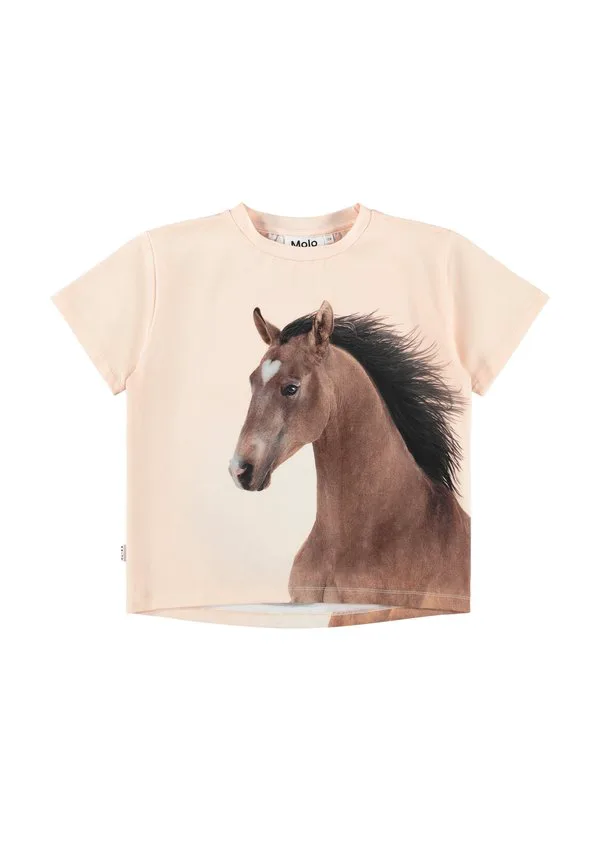 Футболка с принтом rie Molo, Wild Pony