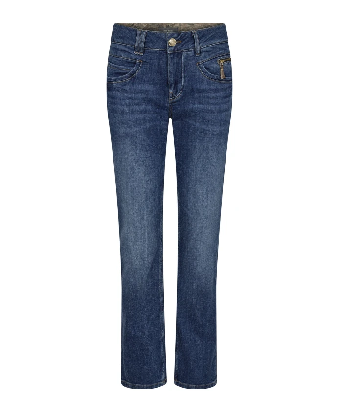 

Темно-Синие джинсы с высокой талией Mos Mosh, синий