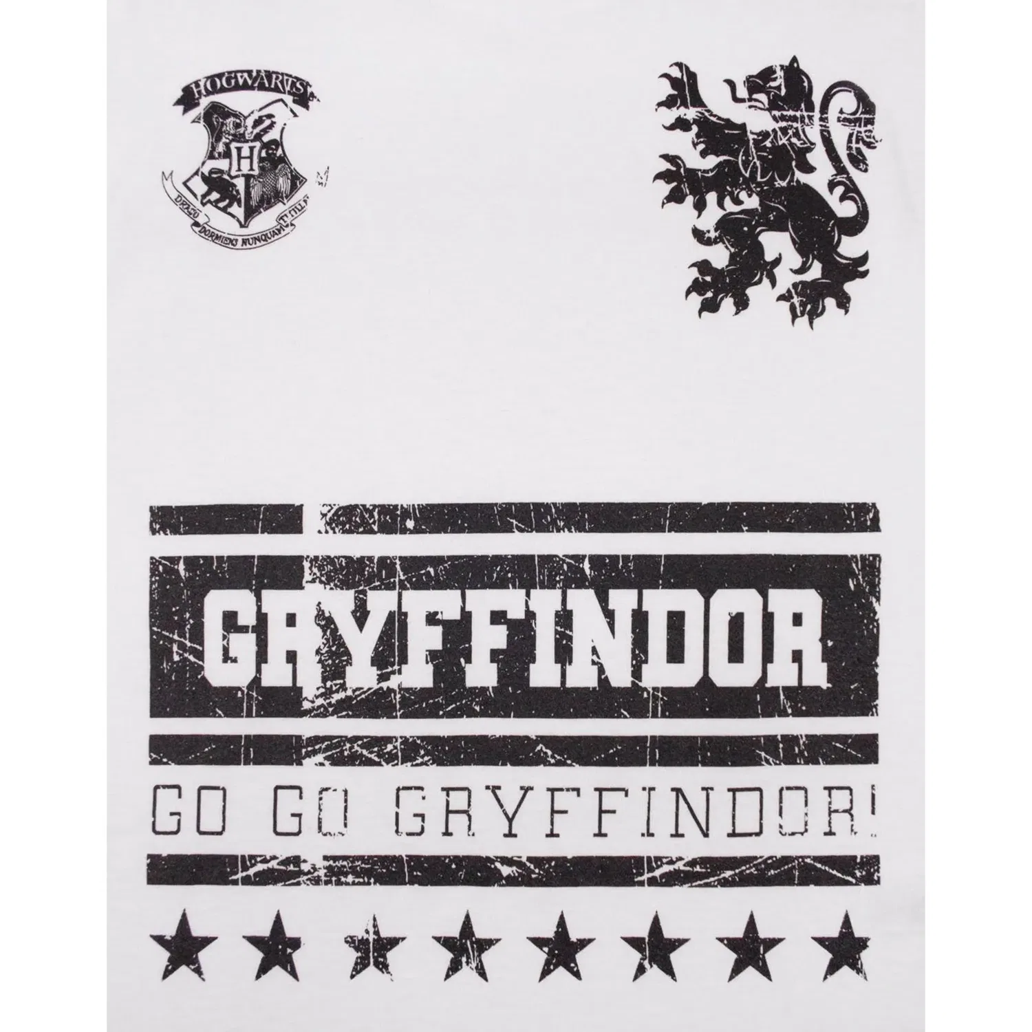 Футболка детская с принтом Gryffindor Harry Potter, белый — фото 2