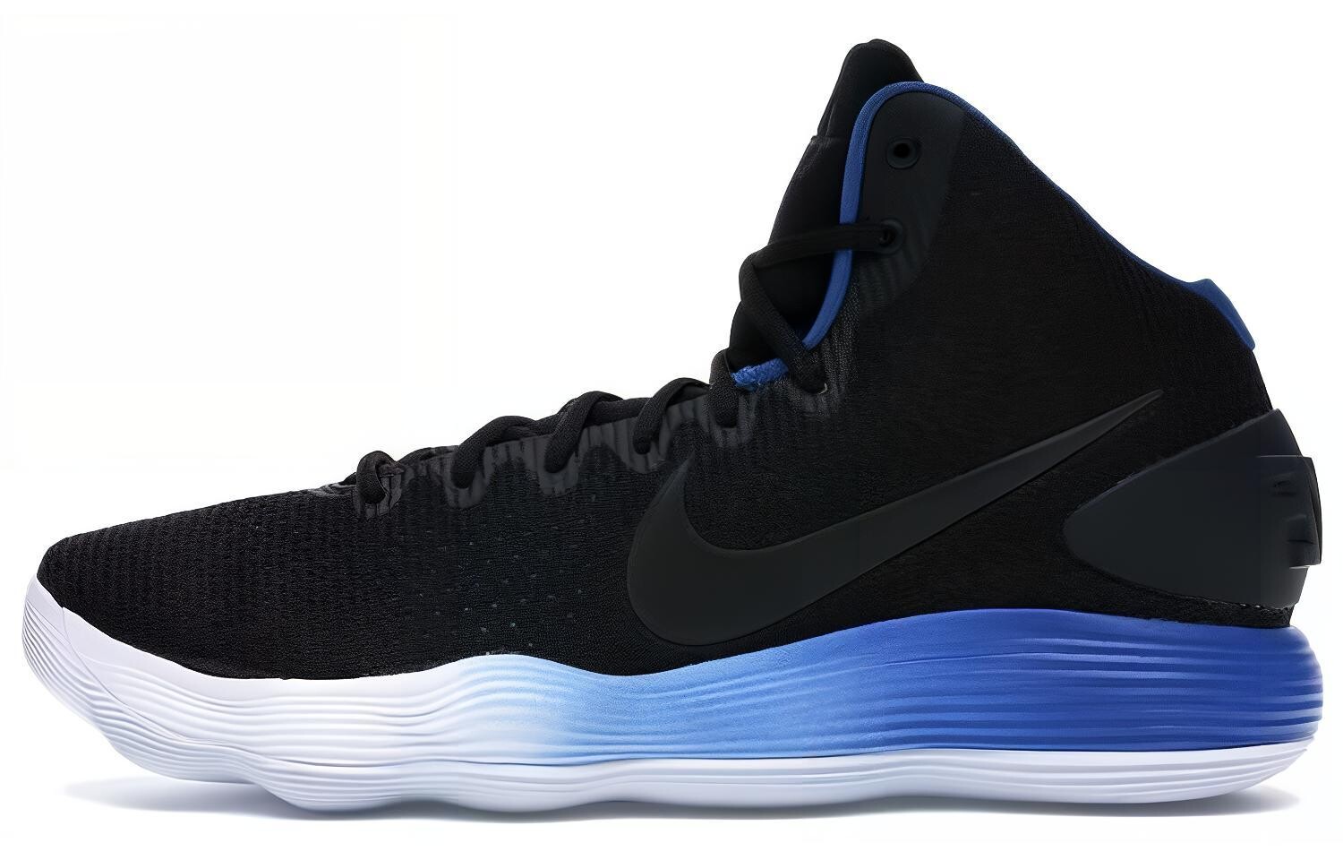 

Кроссовки Nike Hyperdunk 2017 Black Game Royal White, черный/синий