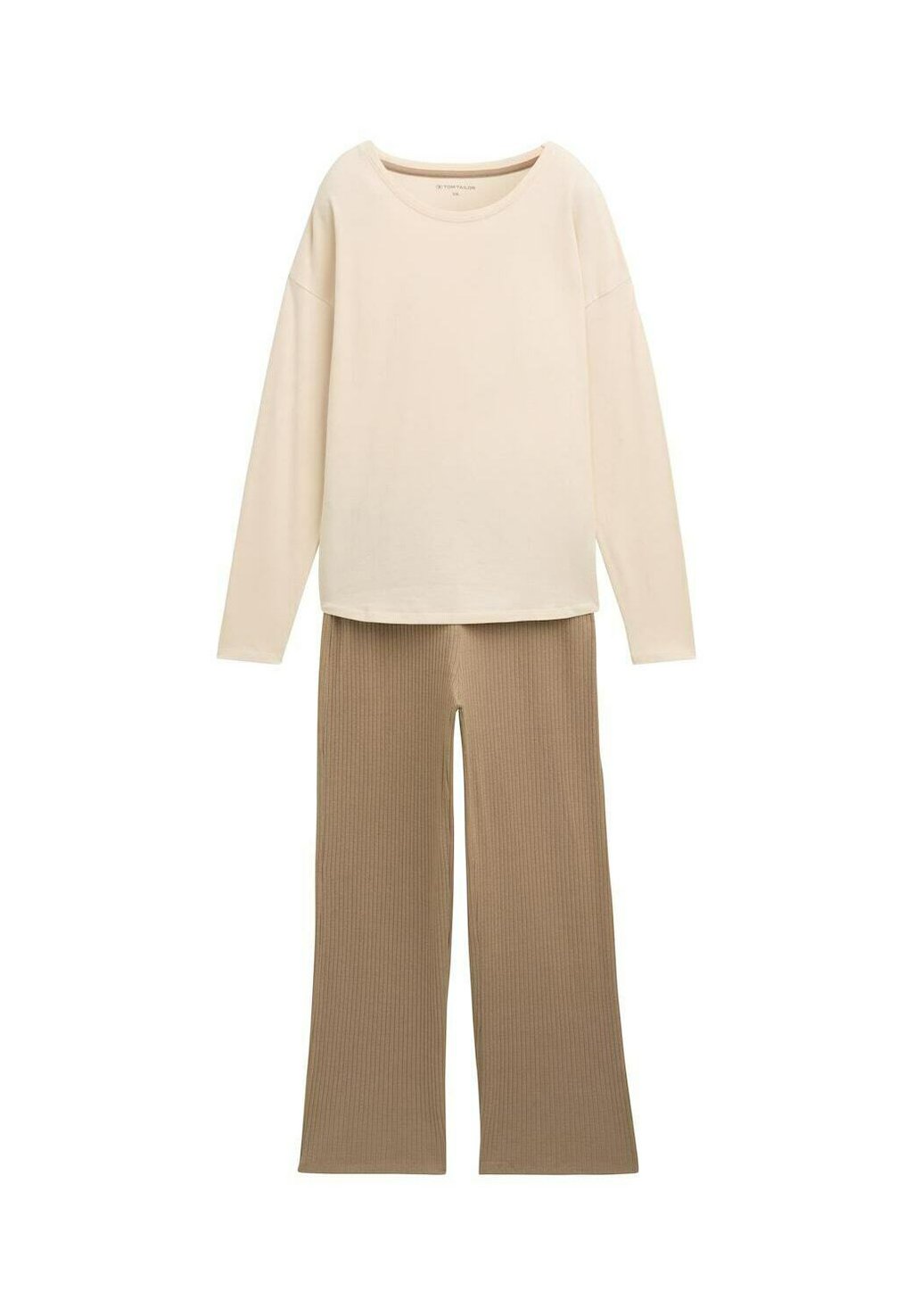 

Пижама LOUNGEWEAR SET TOM TAILOR, коричневый