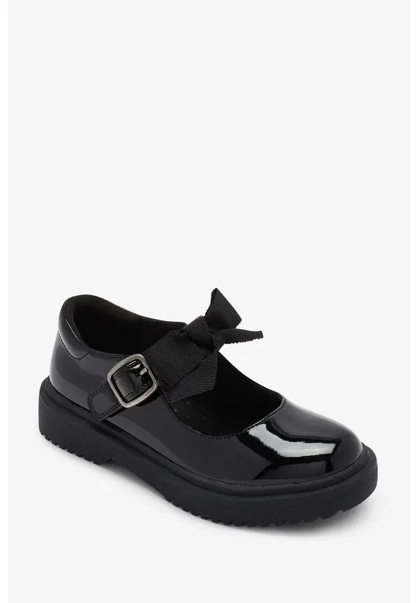 Туфли-лодочки Chunky Mary Jane Ankle Strap Ballet Pumps Next, черный — фото 4