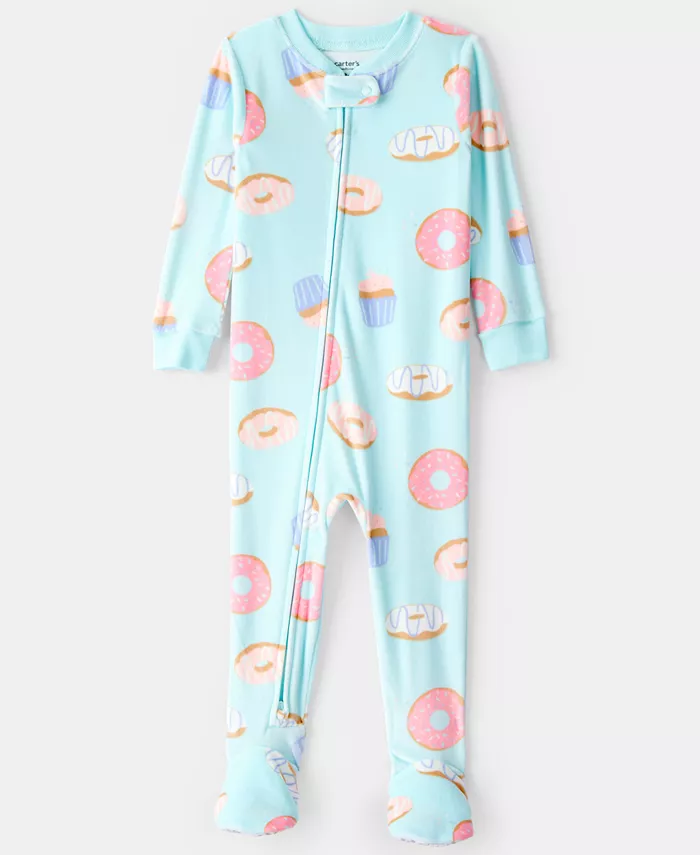 

Пижама с длинными рукавами для маленьких девочек Carter's