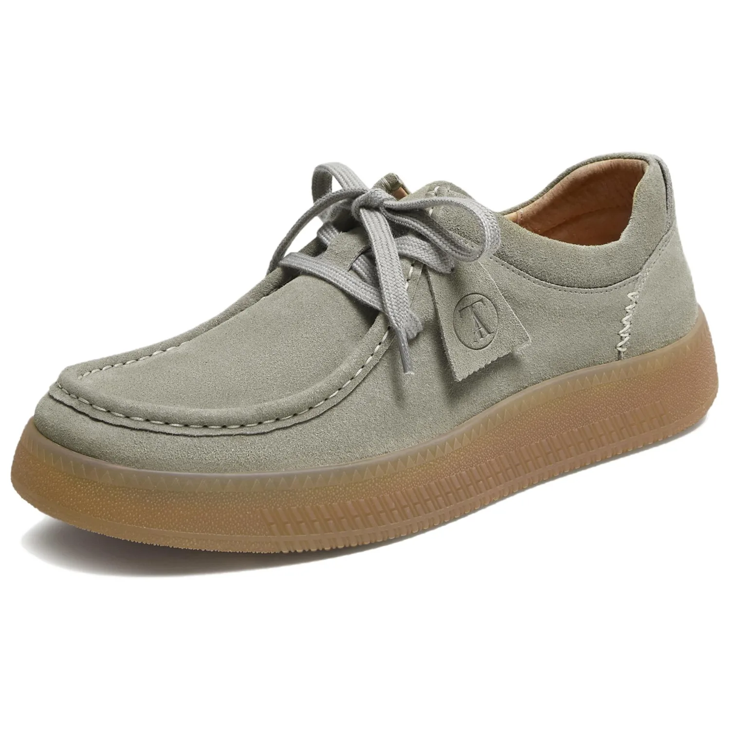 Tata Мужские повседневные туфли low top серый, коричневый — фото 4