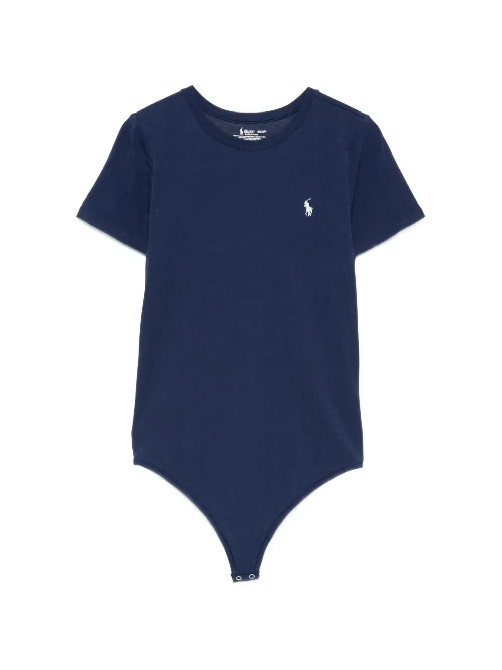 Боди с вышитым логотипом POLO RALPH LAUREN, синий
