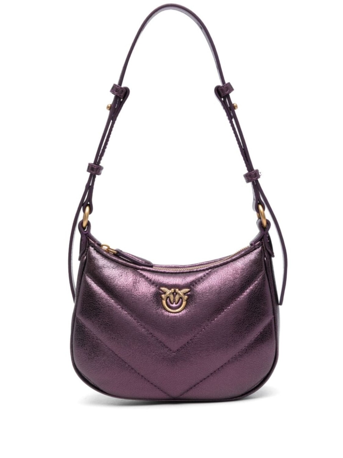 

PINKO baby сумка через плечо Half Moon, фиолетовый