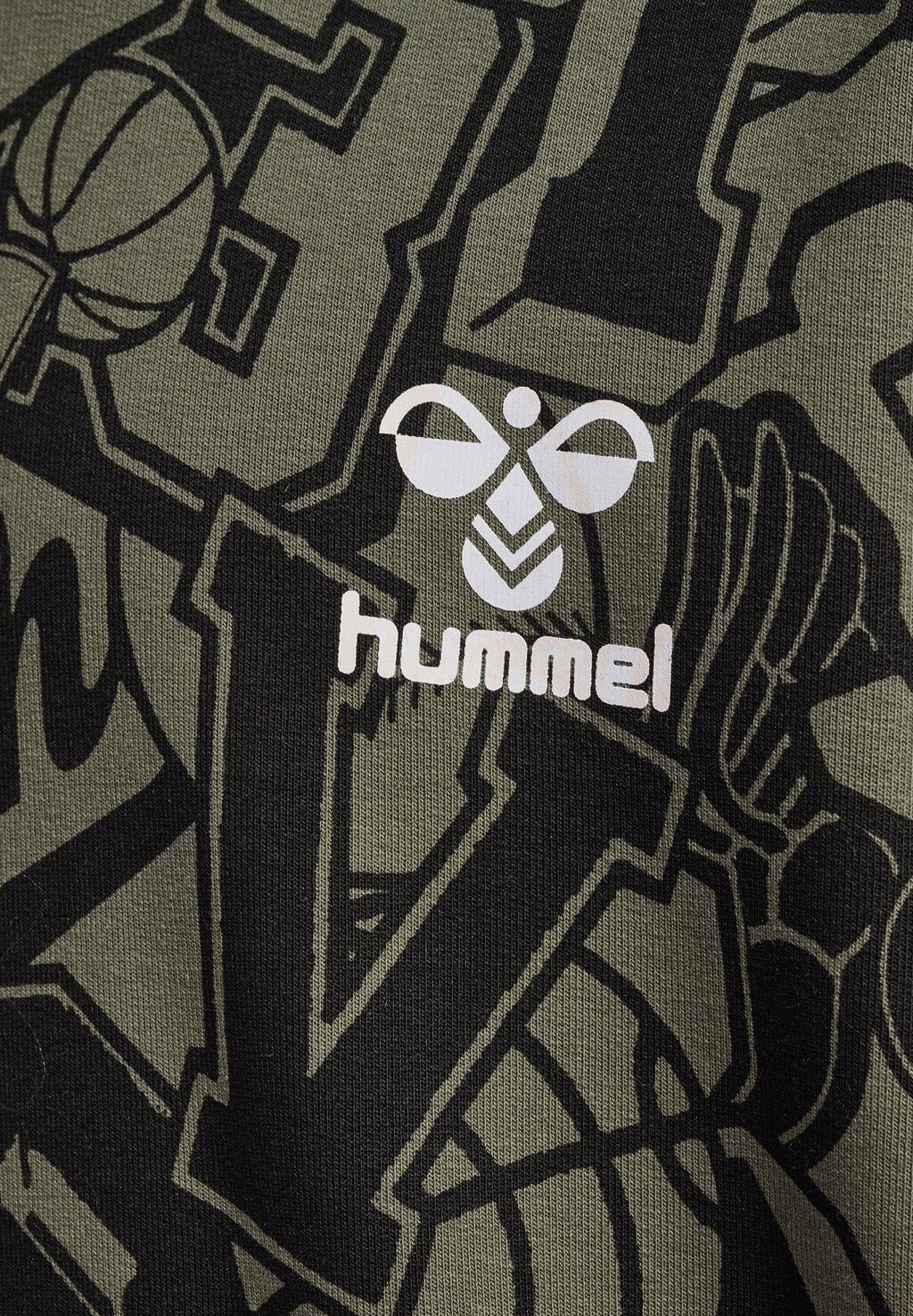 

Толстовка с капюшоном MOLT Hummel, оливковый