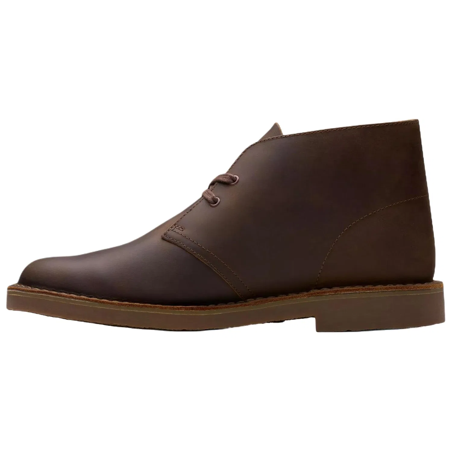 Ботинки кожаные мужские Clarks Dark Brown — фото 3