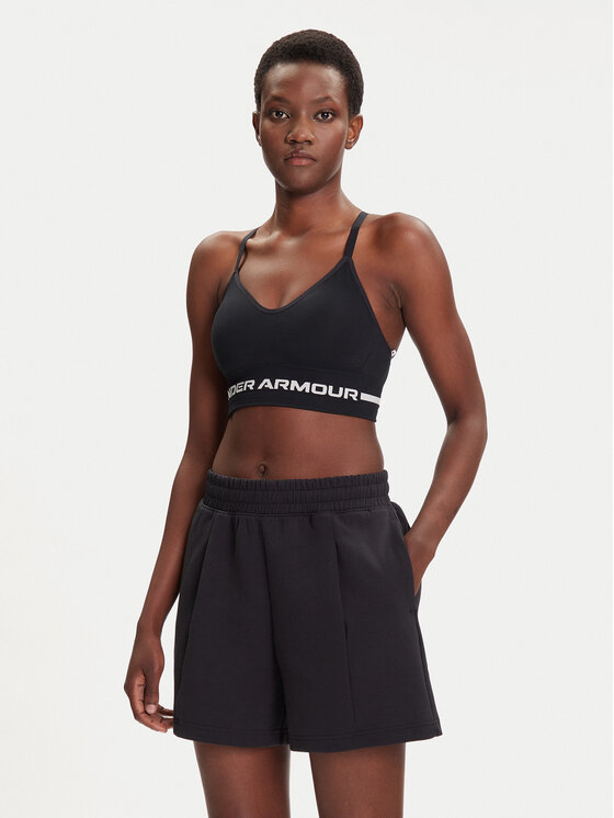 

Спортивный бюстгальтер compression fit Ua Seamless Low Long Bra 1357719-001 Under Armour, черный