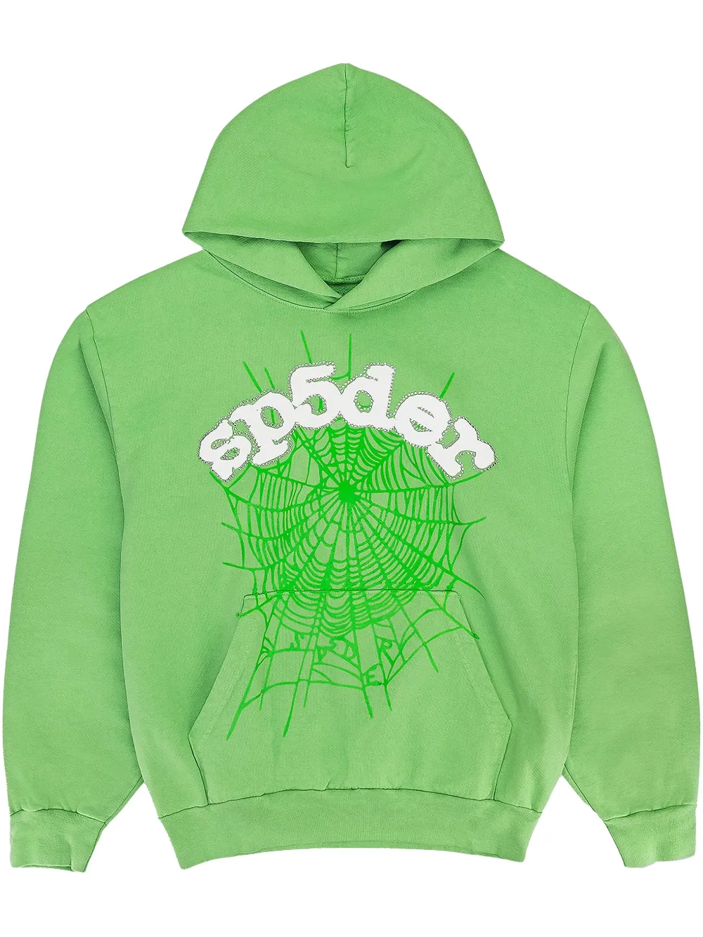 

Худи с отделкой Web Green SP5DER, зеленый