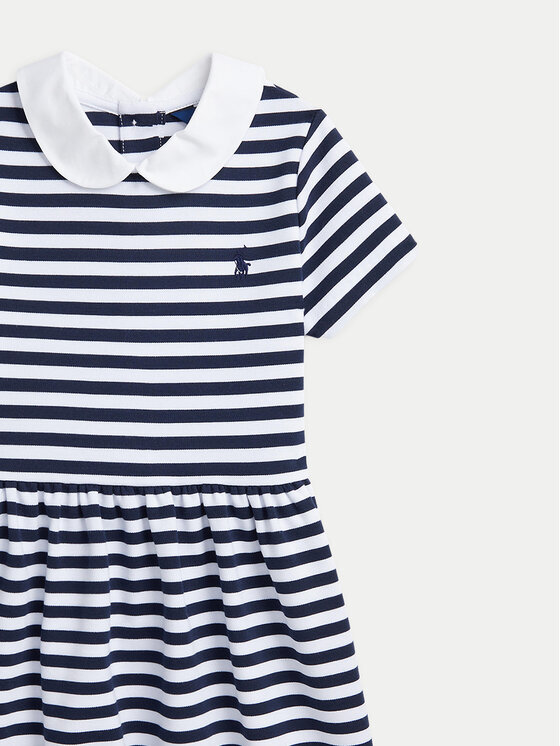 Платье на каждый день обычный крой 312940613001 Polo Ralph Lauren, синий — фото 3