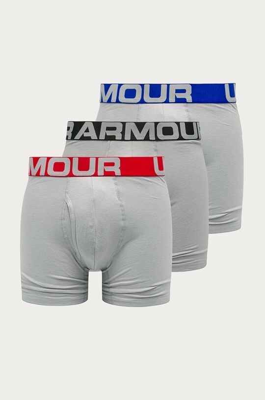 

Боксеры (3 шт.) Under Armour, серый