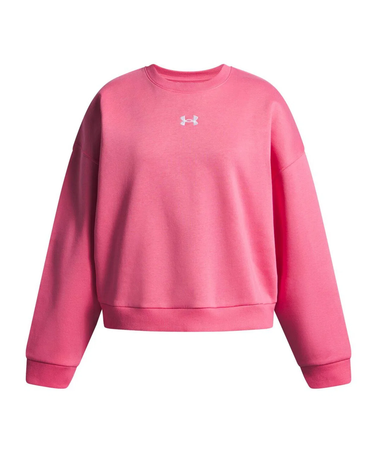 Флисовая кофта оверсайз Under Armour для детей, розовая