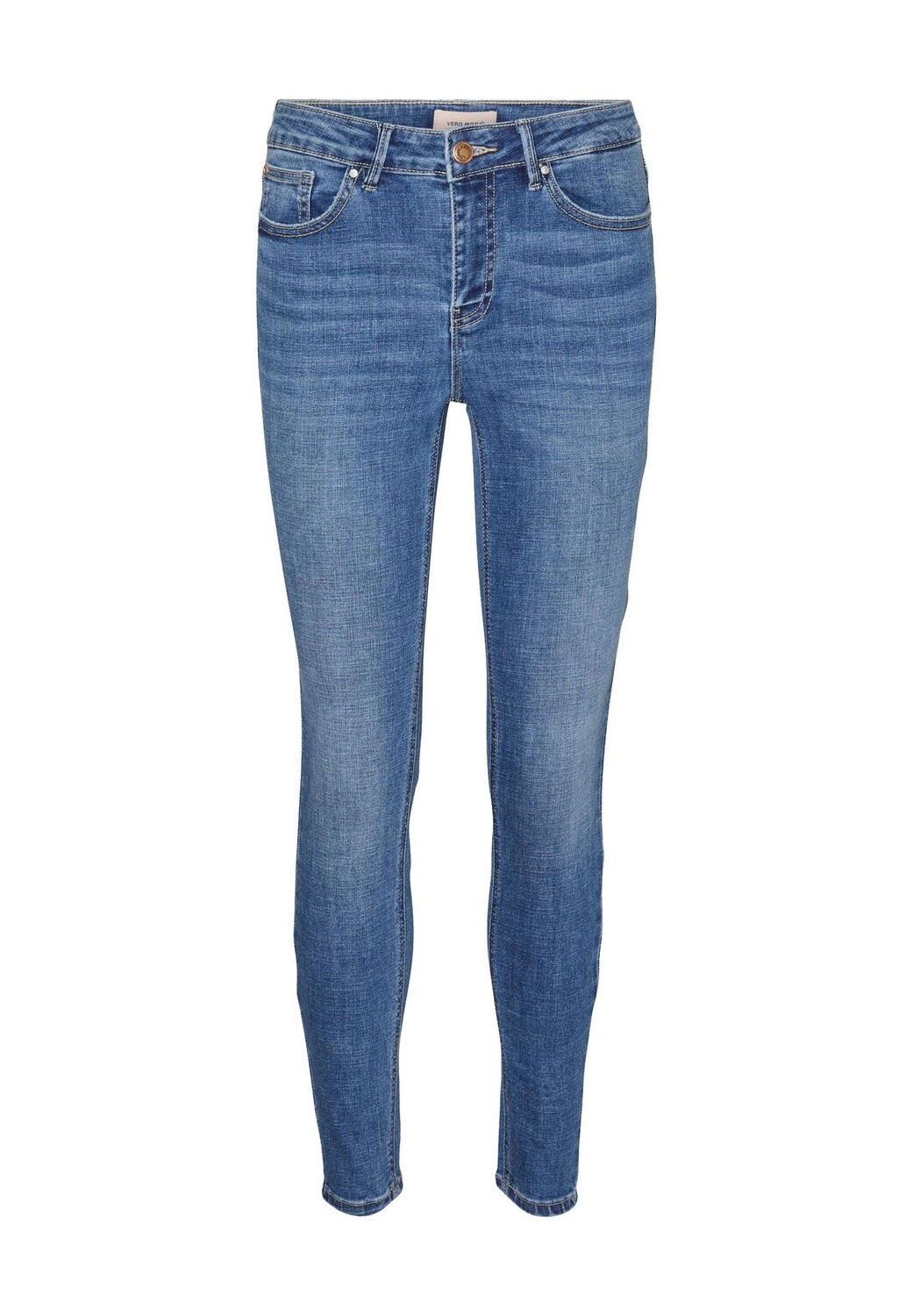 

Женские джинсы скинни с пятью карманами VERO MODA, цвет Medium Blu