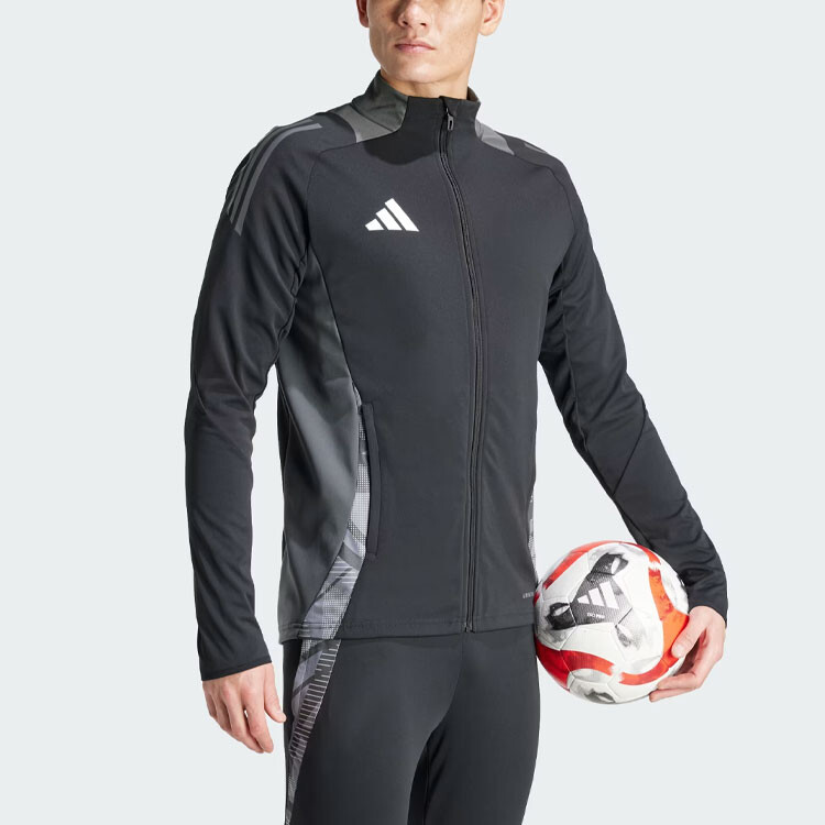 Куртка Tiro 24 мужская черная Adidas, черный — фото 4