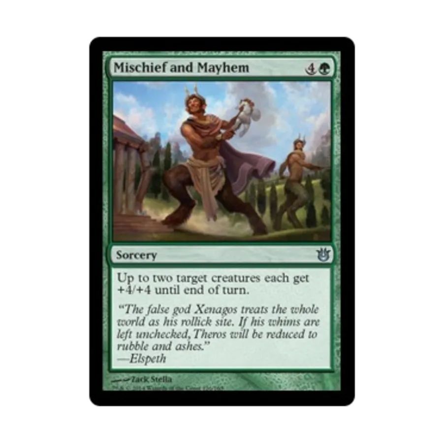 

CCG Озорство и хаос (U), MTG - Born of the Gods