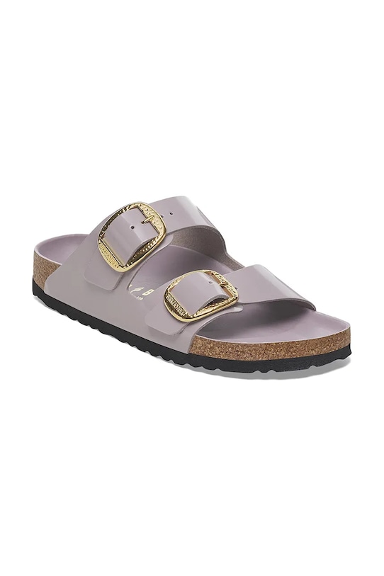 Кожаные шлепанцы Arizona с ремешком и пряжкой Birkenstock, фиолетовый — фото 2