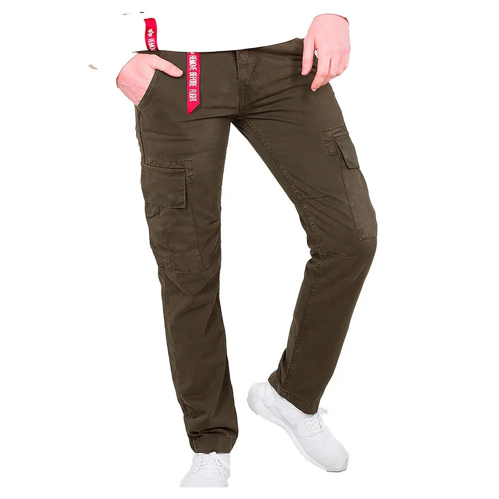 

Брюки Alpha Industries Agent, зеленый