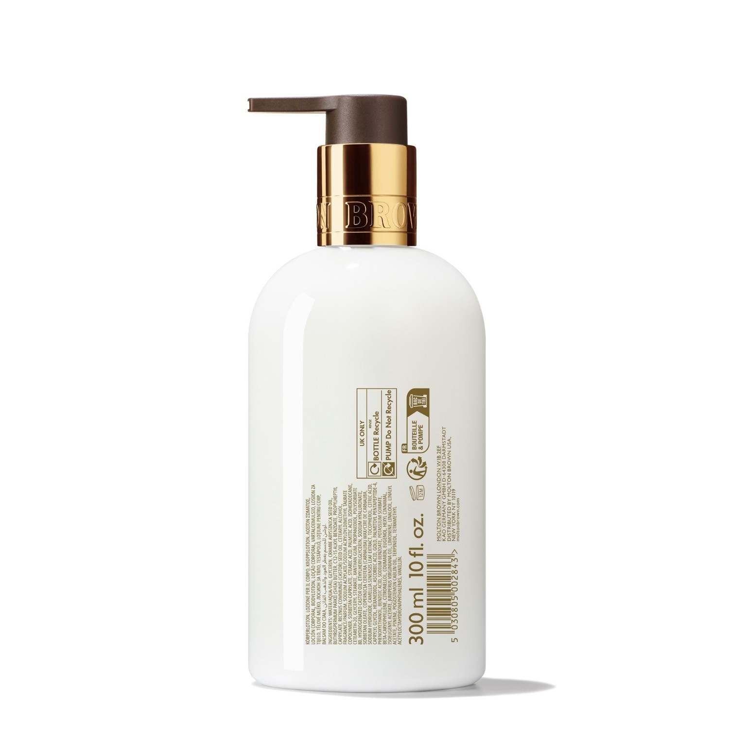 Лосьон для тела limited edition mesmerising oudh accord & gold Molton Brown, объем 300 мл — фото 2