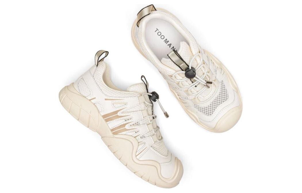 Кроссовки для образа жизни Женские низкие Toomanyshoes, светло-серый — фото 4