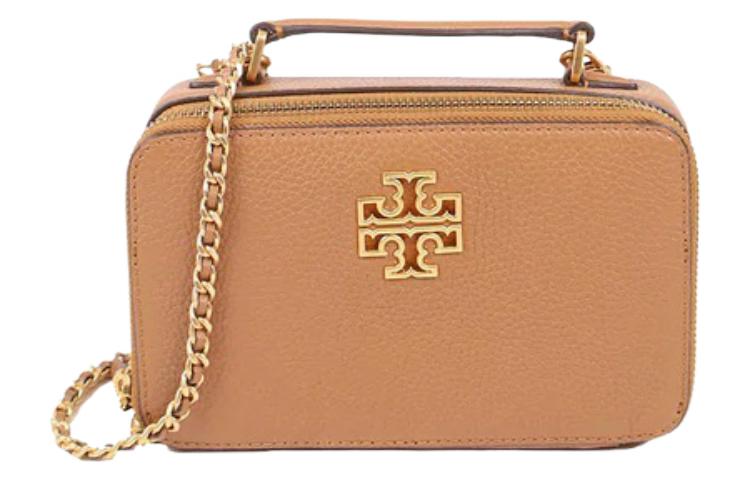

TORY BURCH Сумка-коробка из кожи Бриттен Ков