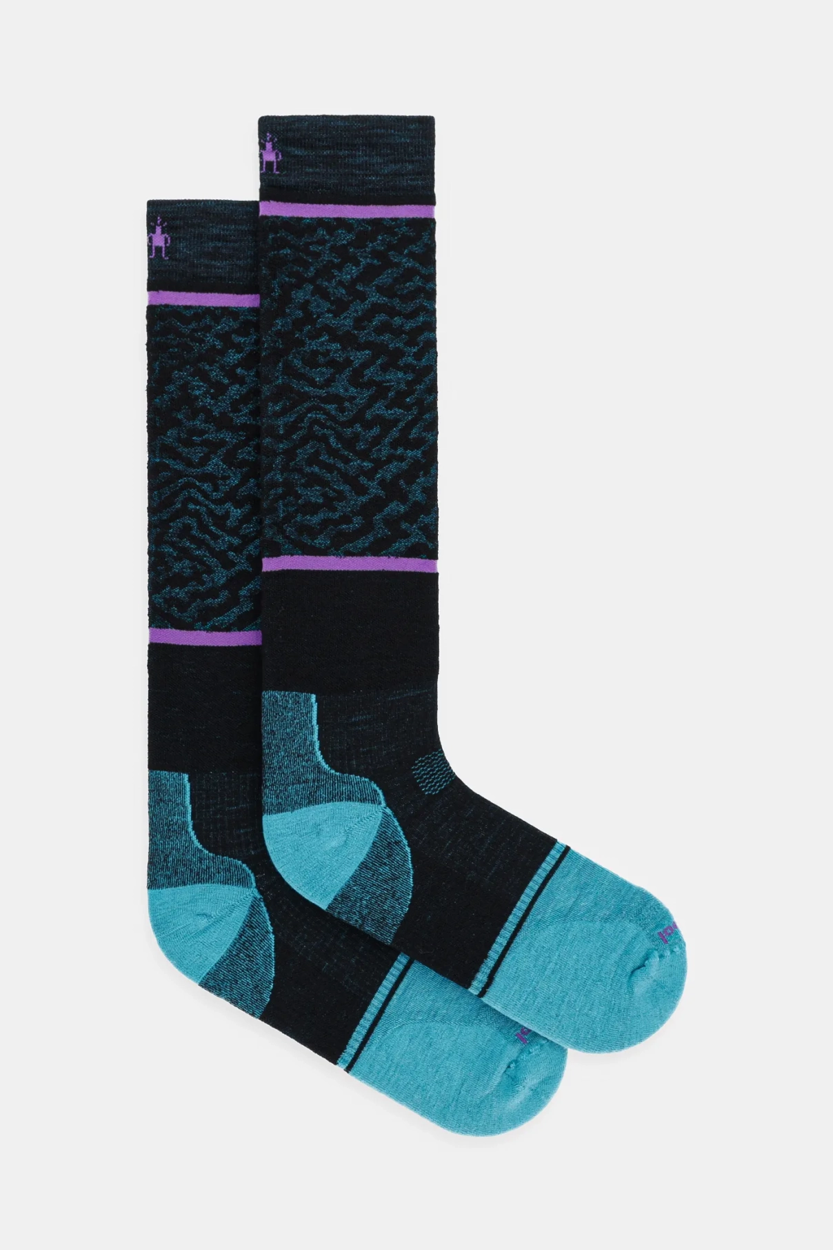 

Носки для сноуборда Snowboard Retro Line Over The Calf Smartwool, черный