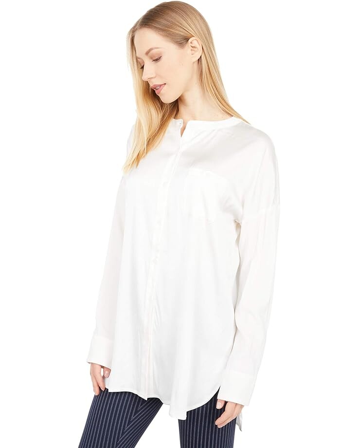 

Рубашка Lysse The Eco Satin Shirt, белый