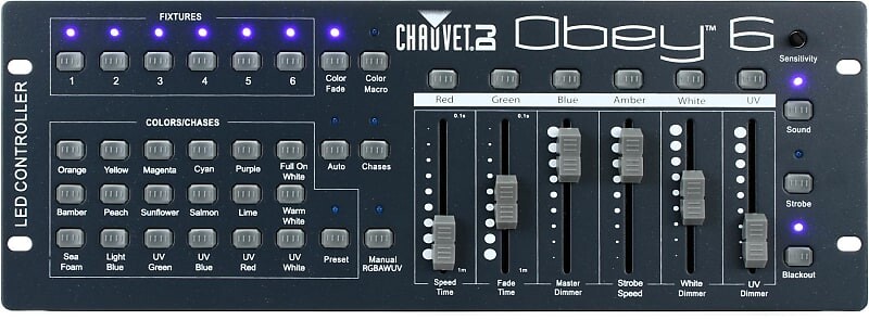 

Контроллер освещения Chauvet Obey6=2