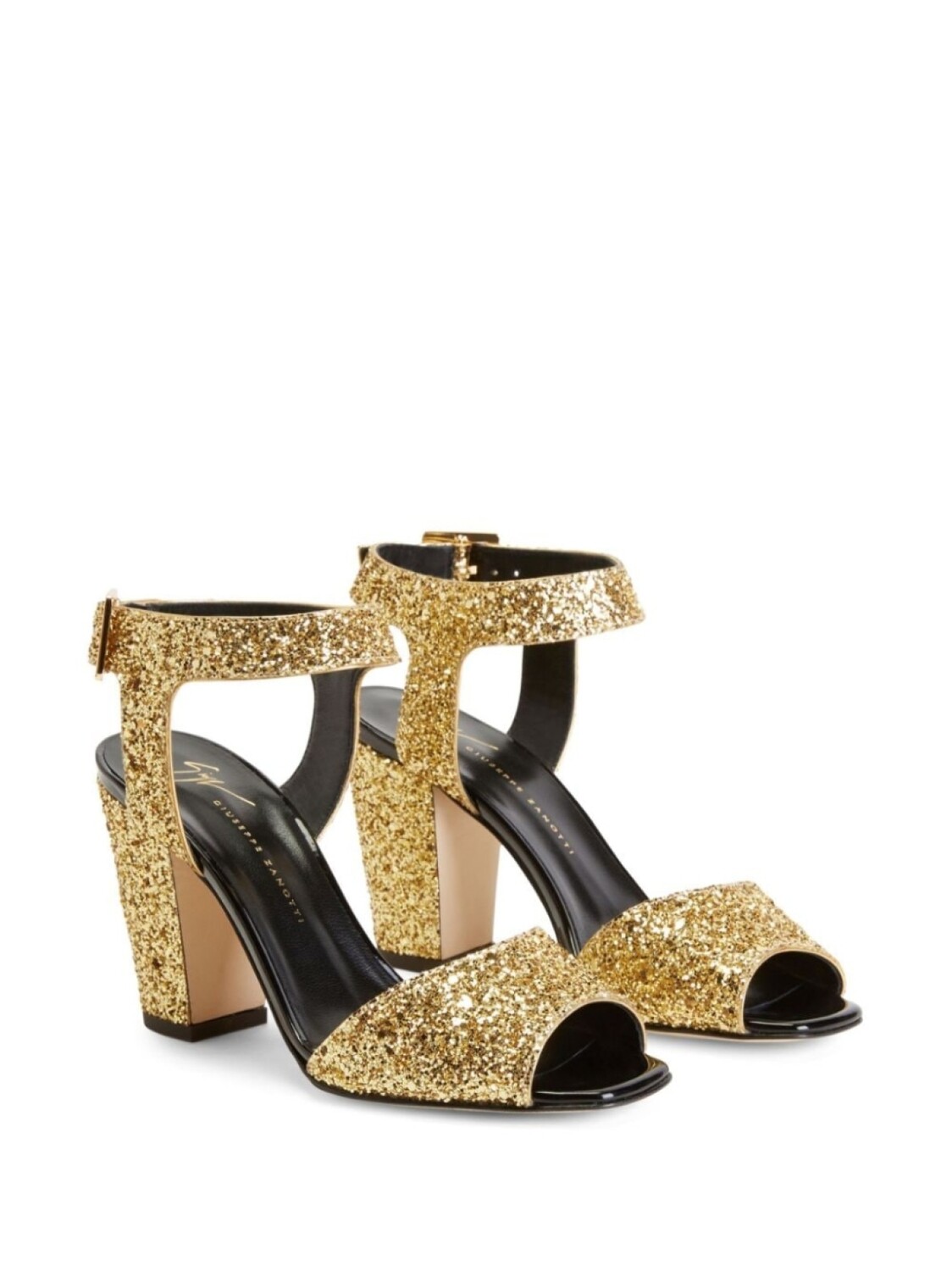 Giuseppe Zanotti босоножки Emmanuelle 80, золотистый — фото 2