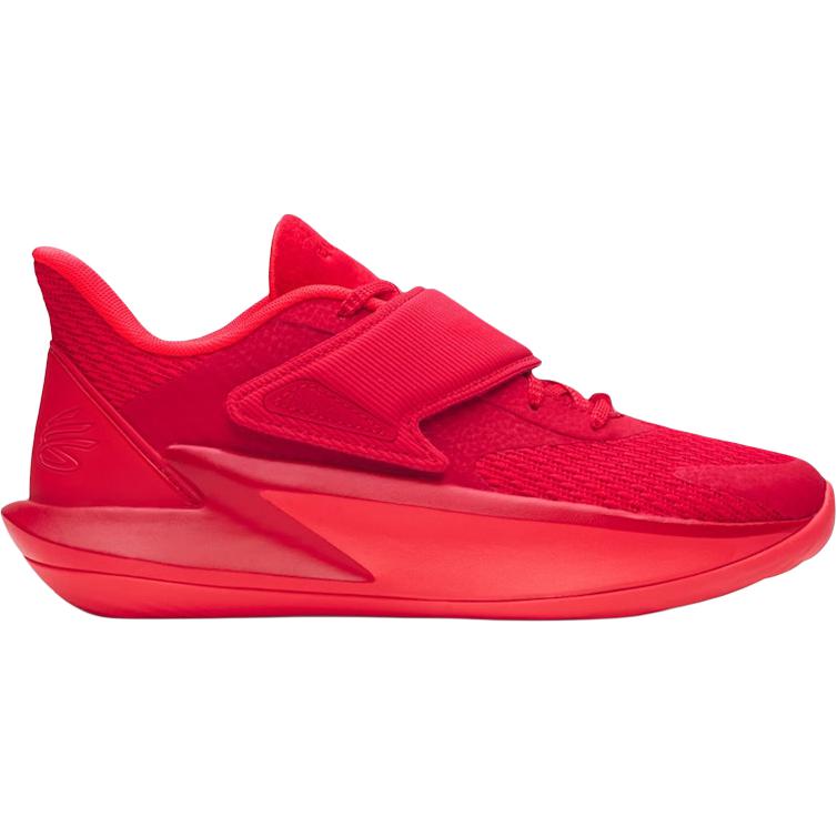 Under Armour Детские баскетбольные кроссовки Curry Fox 2 Low top, красные, унисекс — фото 3