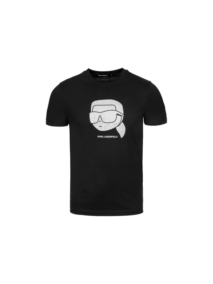 

Футболка 755066 серебристого цвета Karl Lagerfeld