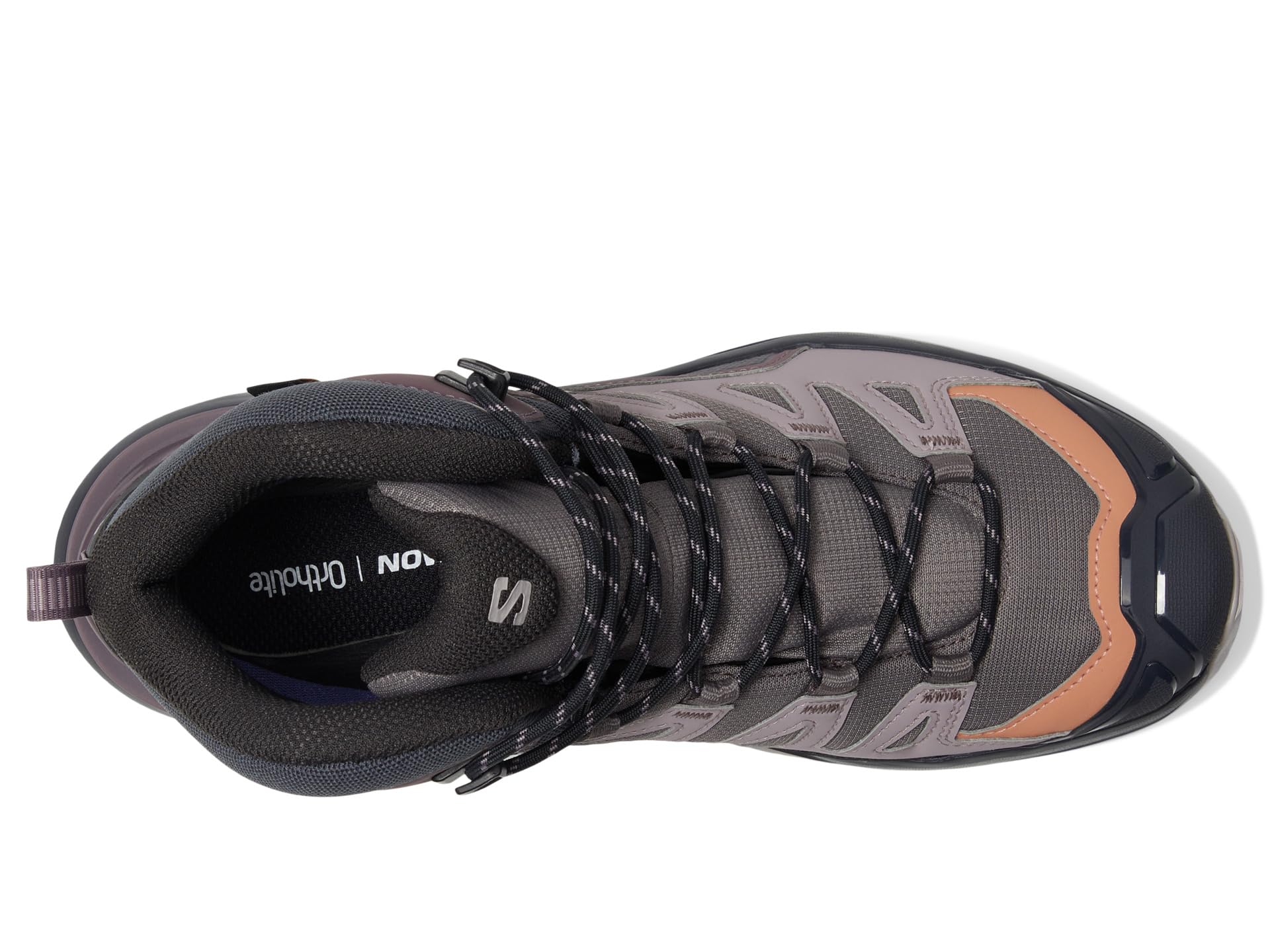 Кроссовки женские Salomon X Ultra 360 Mid GTX комбинированные, мультиколор — фото 2