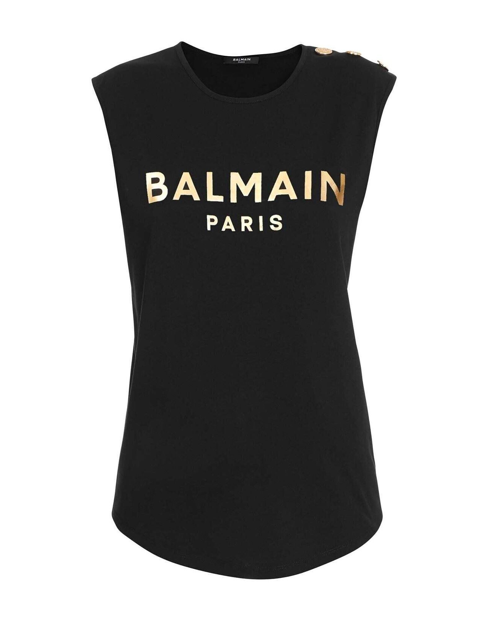 

Футболка Balmain, золото