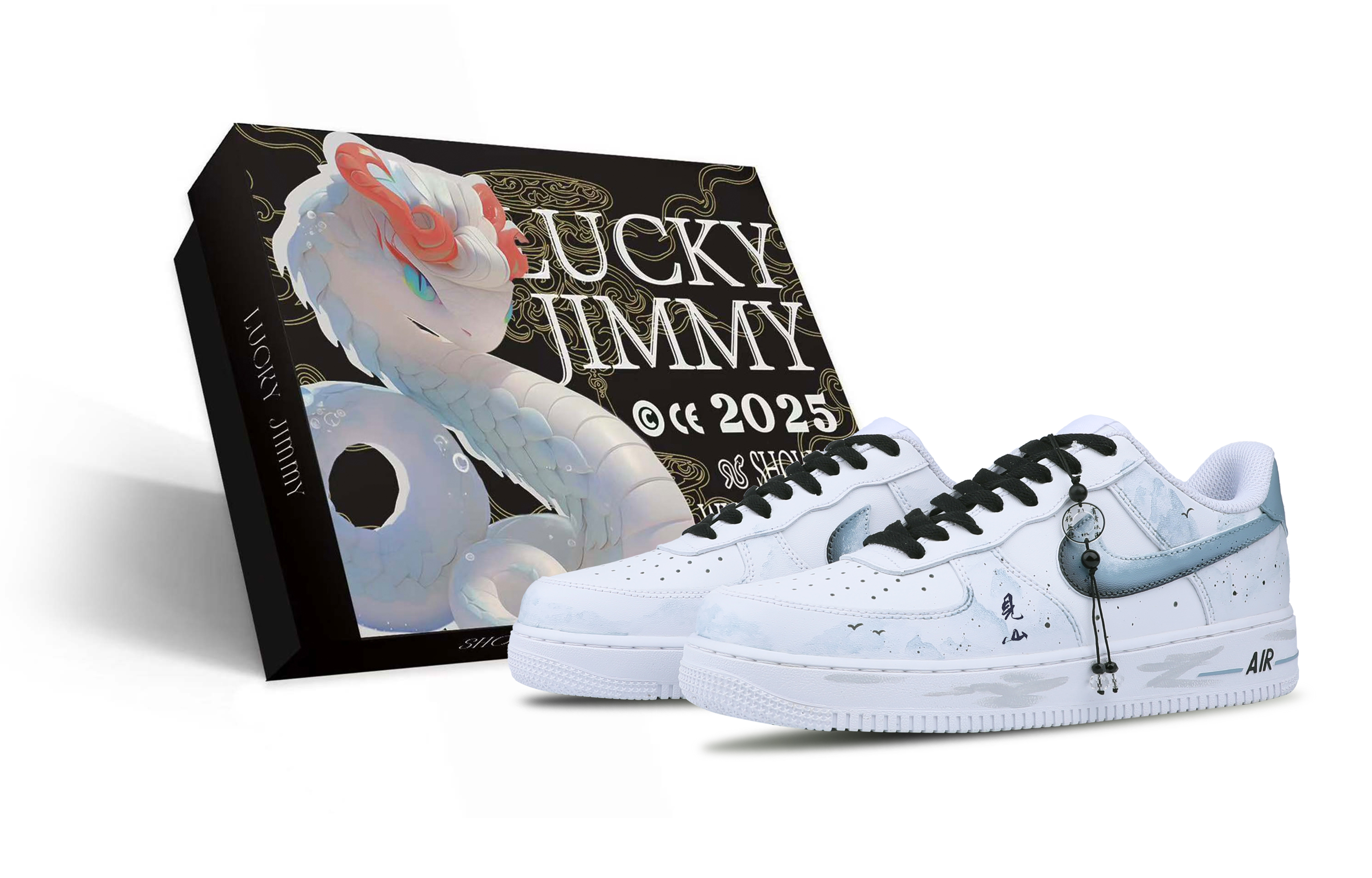 

Nike Кроссовки Air Force 1 Slip Low Top для скейтбординга, мужские, белые, серые, синие