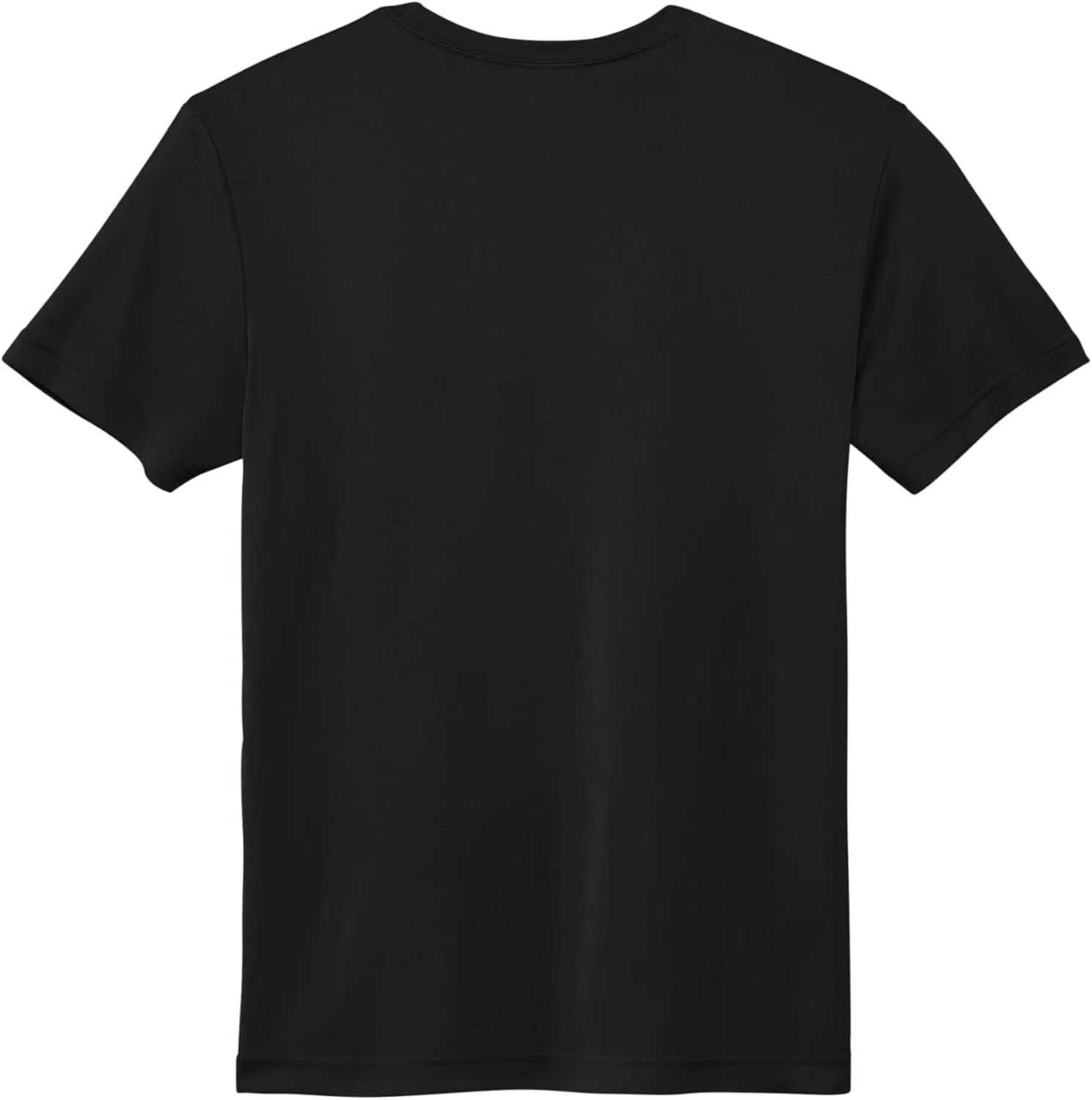 Футболка SPORT-TEK Unisex PosiCharge Re-Compete | Спортивная футболка для мужчин и женщин, легкая футболка для тренировок, модная одежда для спортзала, черный — фото 2