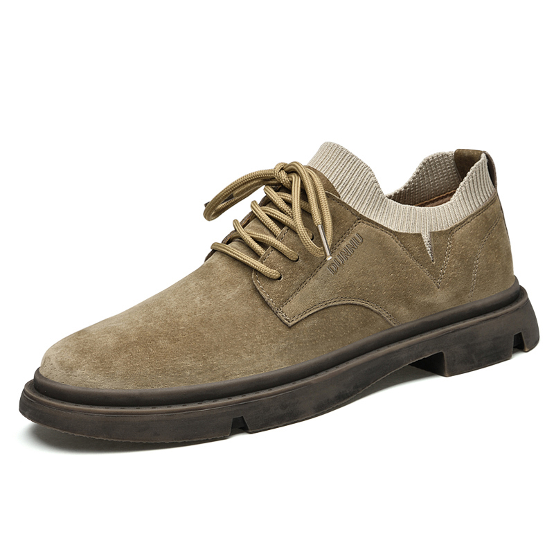 

Dunnu Мужские повседневные кеды низкие хаки, цвет Khaki