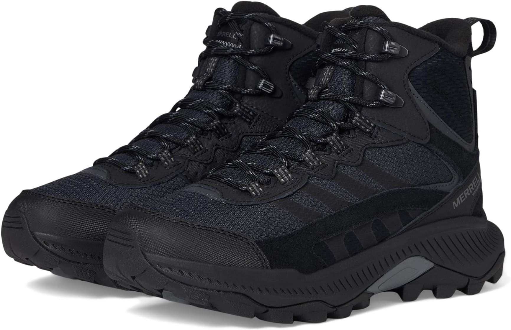 

Походные ботинки Merrell Speed Strike 2 Thermo Mid Waterproof, черный