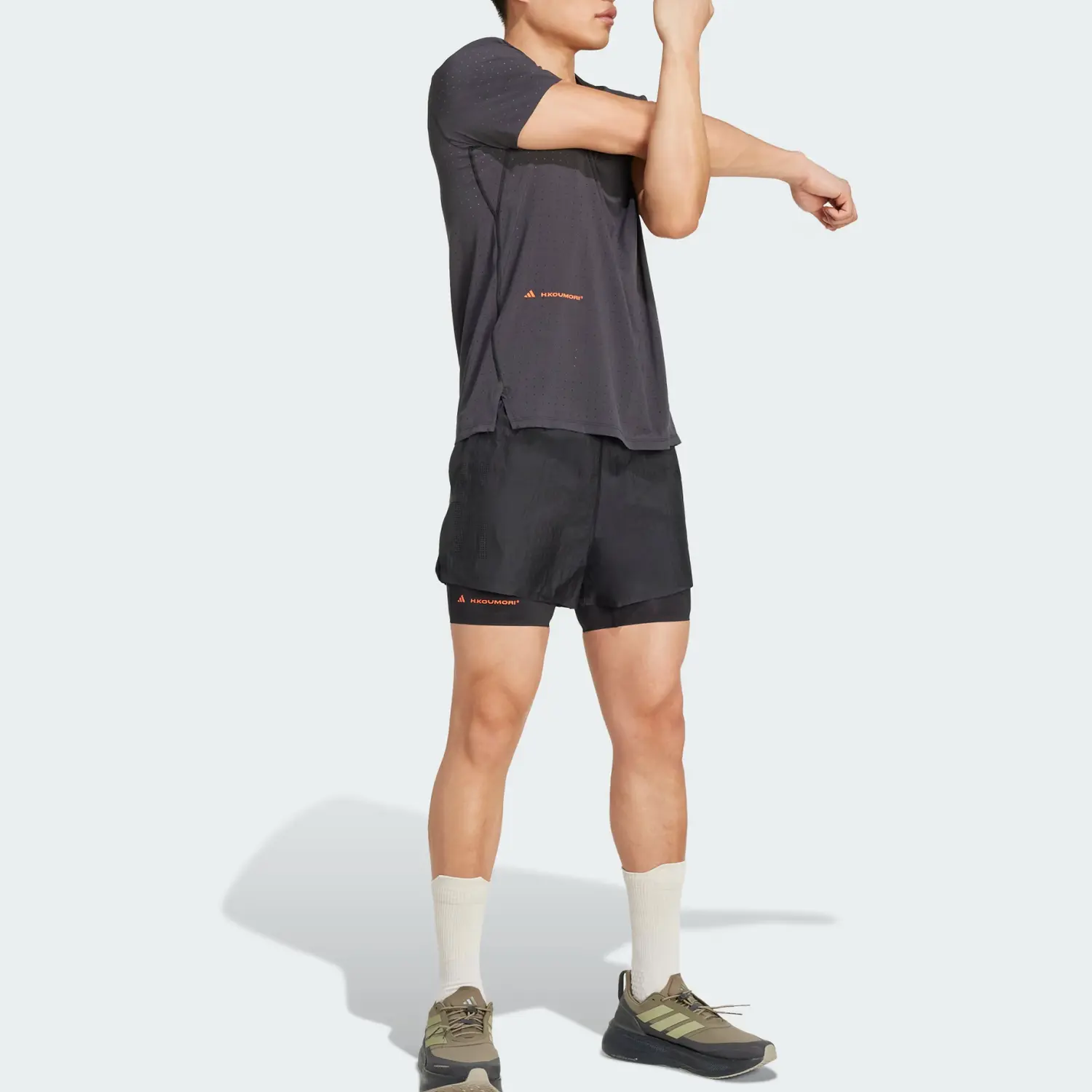 Футболка hermanos koumori adi365 Adidas, черный — фото 4