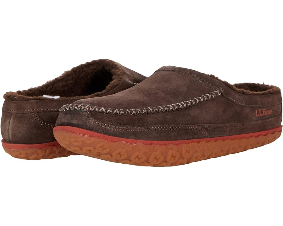 

Тапочки L.L.Bean Mountain Slipper Scuff, цвет Bean Boot Brown